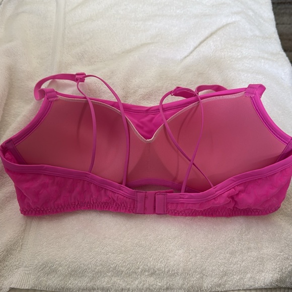 NWT PINK Victoria Secert XL Push-up Bra - Picture 3 of 6
